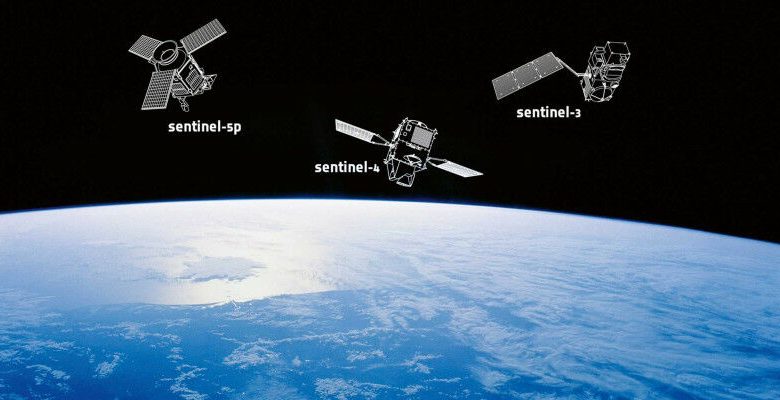 Os satélites Sentinel da ESA são satélites civis de observação da Terra. Eles são