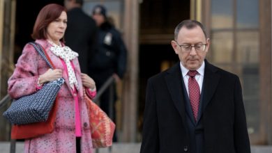 Carrie Preston como Elsbeth Tascioni e Michael Emerson como juiz Milton Crawford