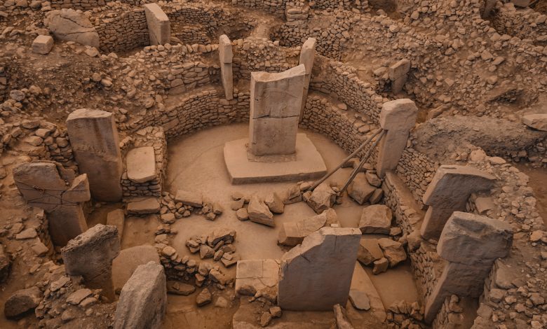 Gobeklitepe, o templo mais antigo do mundo. Gobekli Tepe é um Patrimônio Mundial da UNESCO.