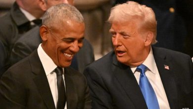 “Provavelmente gostamos um do outro”: Trump depois de compartilhar um momento com Obama