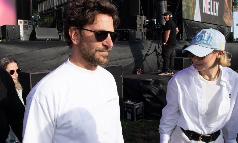 Bradley Cooper e Gigi Hadid participam do 2024 BottleRock Napa Valley.