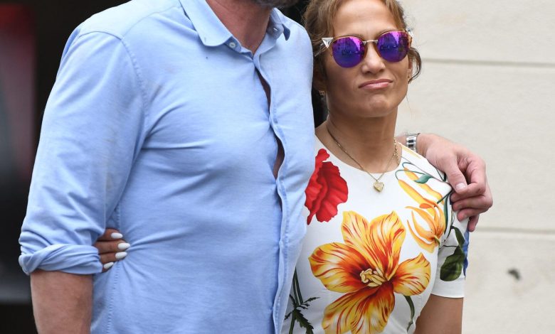 Jennifer Lopez e Ben Affleck estão em Paris com crianças