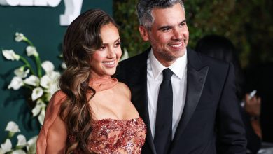 Jessica Alba e Cash Warren na Gala Baby2Baby 2024