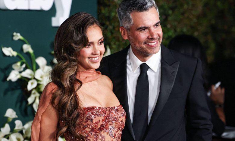 Jessica Alba e Cash Warren na Gala Baby2Baby 2024