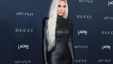 Kim Kardashian vestindo Balenciaga chega à 11ª Gala Anual LACMA Art + Film 2022