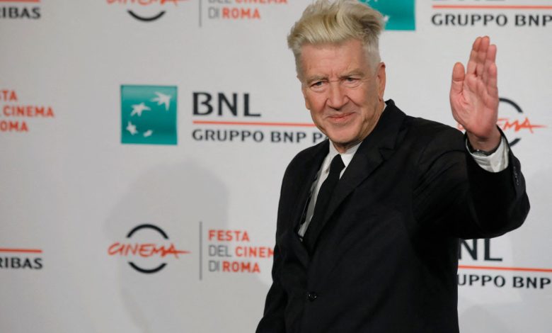 David Lynch no Festival de Cinema de Roma.