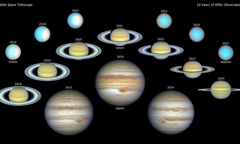 Foto espacial da semana: Hubble comemora 10 anos caçando gigantes