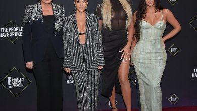 Os Kardashians participam do E! Prêmio Escolha do Povo