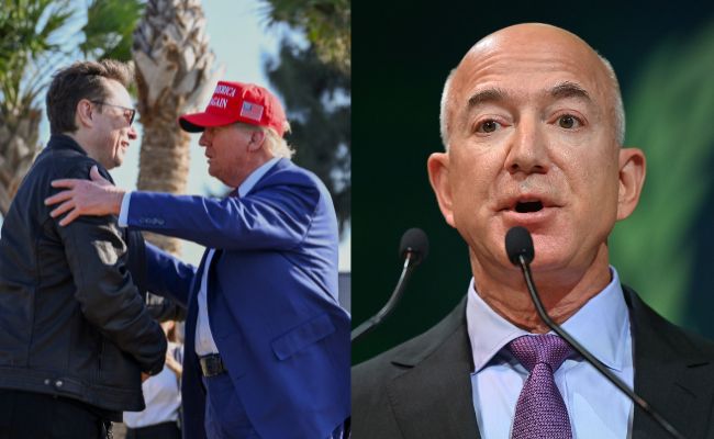 Origem Azul ou SpaceX? Chefe da Amazon, Bezos, sobre a influência de Musk em Trump