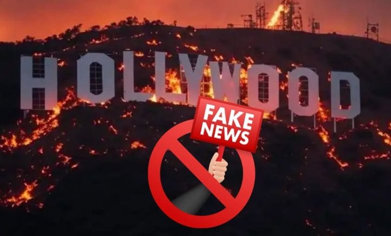 Letreiro de Hollywood em chamas? Imagens de IA se tornam virais enquanto incêndios florestais acontecem em Los Angeles