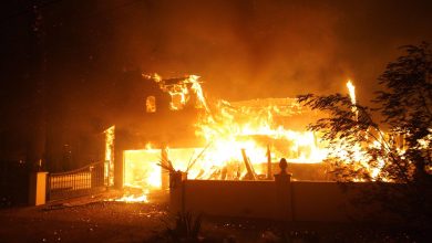 Incêndio em Pacific Palisades em Los Angeles