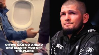 Khabib Nurmagomedov é removido do avião por causa de um inglês ruim? Seu Esclarecimento