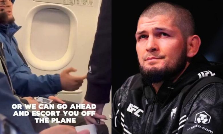 Khabib Nurmagomedov é removido do avião por causa de um inglês ruim? Seu Esclarecimento