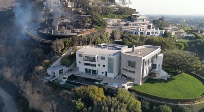 Incêndios florestais em Los Angeles: a casa de Tom Hanks sobrevive enquanto casas de celebridades queimam