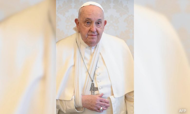 Papa Francisco machuca braço em queda no Vaticano