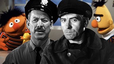 Bert e Ernie de It's a Wonderful Life e de Vila Sésamo