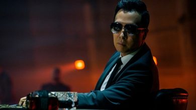 Donnie Yen como o assassino rival Caine em John Wick: Capítulo 4