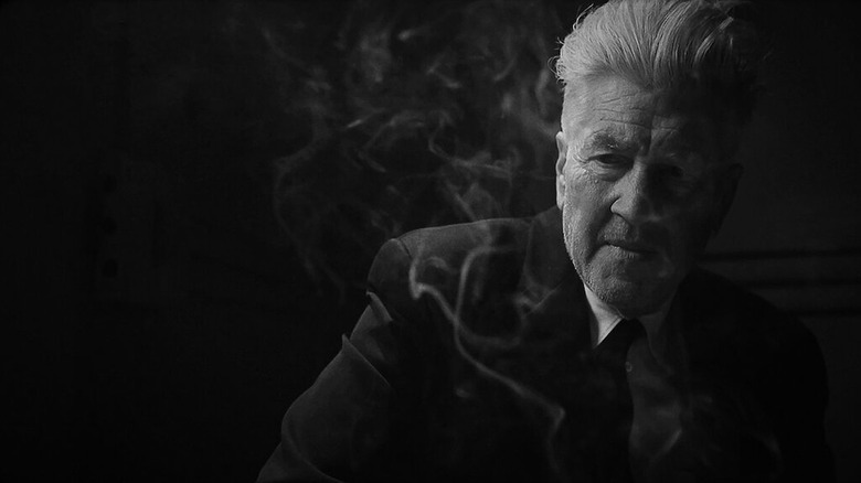 David Lynch como o detetive que interroga Jack em What Did Jack Do?