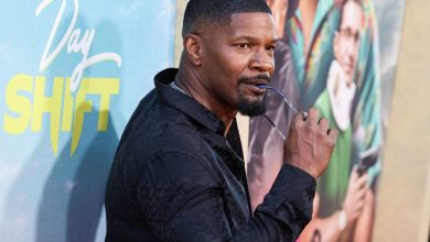 Jamie Foxx na estreia mundial de ‘Day Shift’ da Netflix