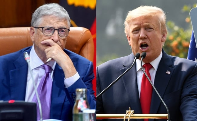 "Francamente impressionado": Bill Gates em jantar de 3 horas com Donald Trump