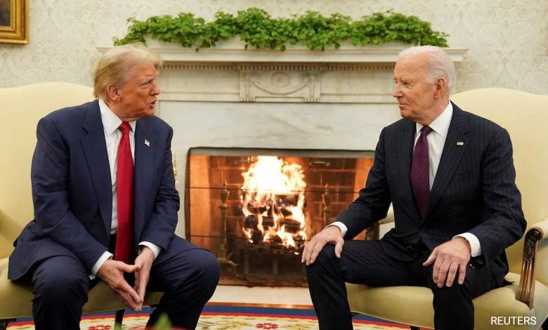 Biden prometeu uma transição pacífica de poder, mas Trump pensa o contrário