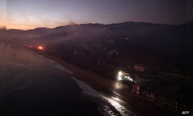 Toque de recolher noturno imposto em áreas atingidas por incêndios em Los Angeles