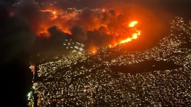 Incêndio em Palisades: ventos fortes devastam 3.000 acres em Los Angeles