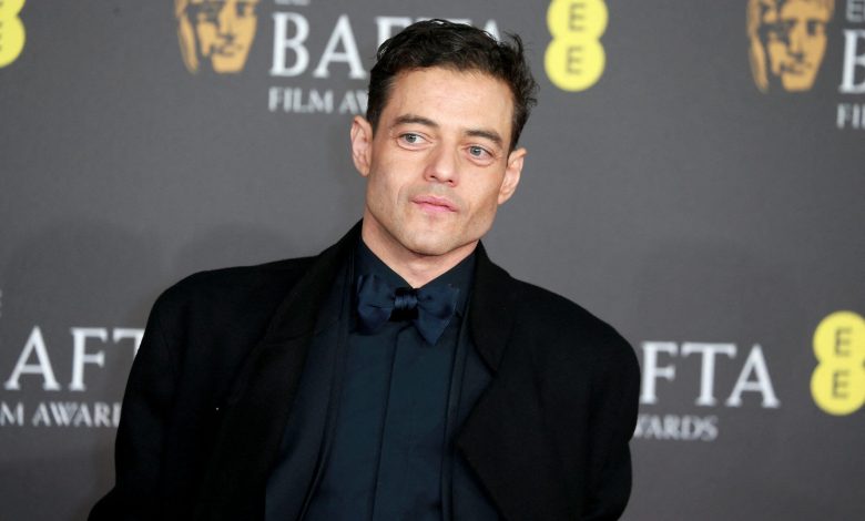 Rami Malek no EE BAFTA Film Awards de 2024