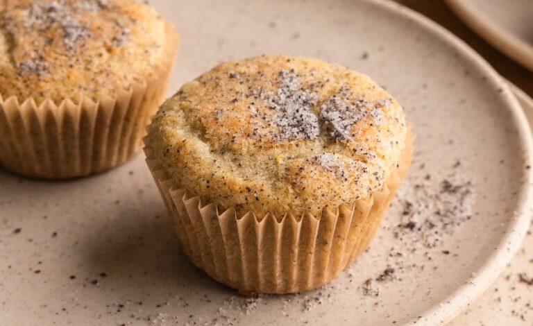 muffins de sementes de papoula com limão_receitas fáceis de muffins